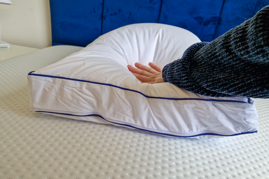 pressing the emma premium microfibre pillow